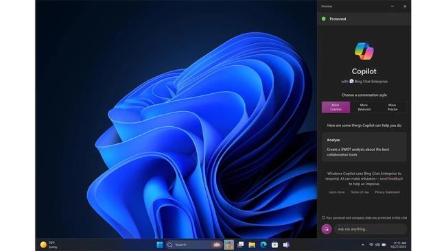 Windows 11 s integrovaným Copilotem