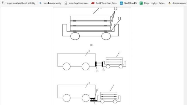 Nákresy Xiaomi jak si představuje dobíjení elektroaut budoucnosti.