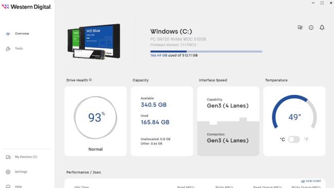 SSD instalace update firmwaru